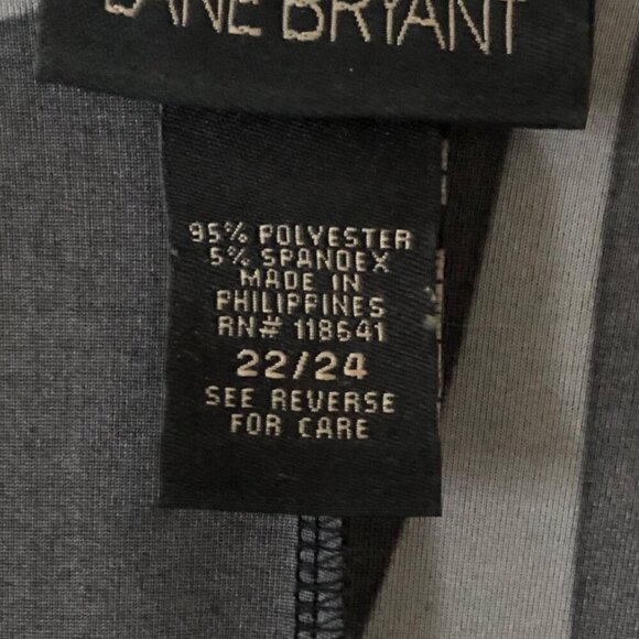 Lane Bryant Womens Geometric Print Short Sleeve Top Size 22/24 - Picture 5 of 7